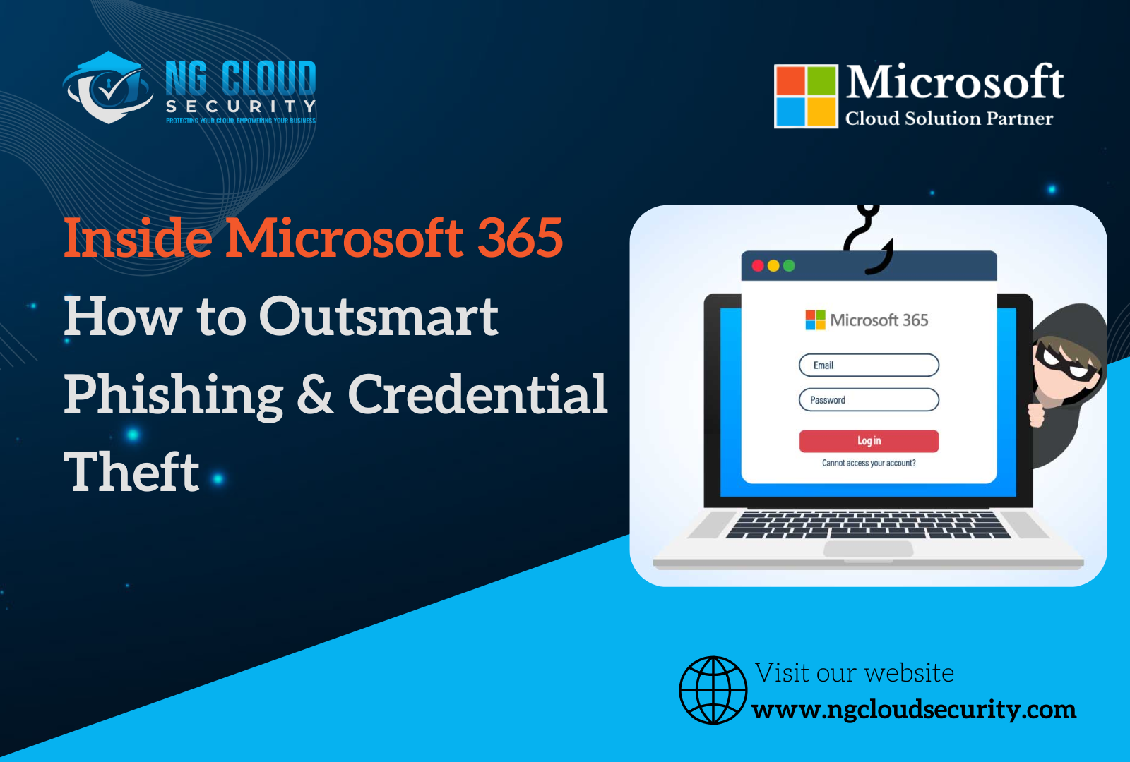 NG Cloud Security integrates Microsoft Defender for Office 365 to block phishing and credential theft attempts.