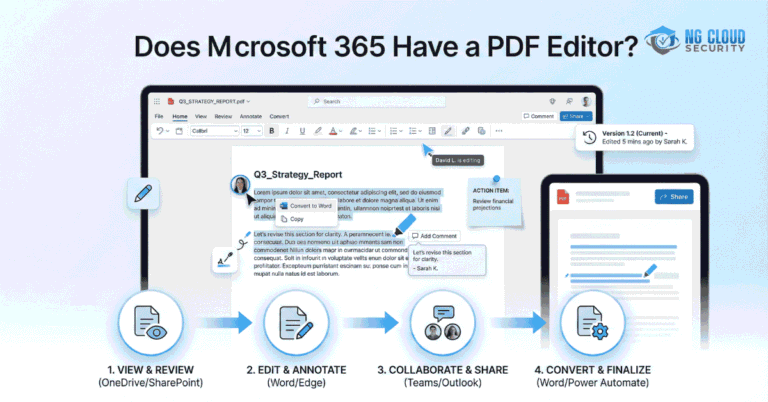 Does Microsoft 365 Have a PDF Editor?