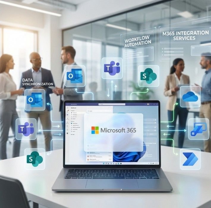 Streamlined Business Workflows with Microsoft 365 Integration