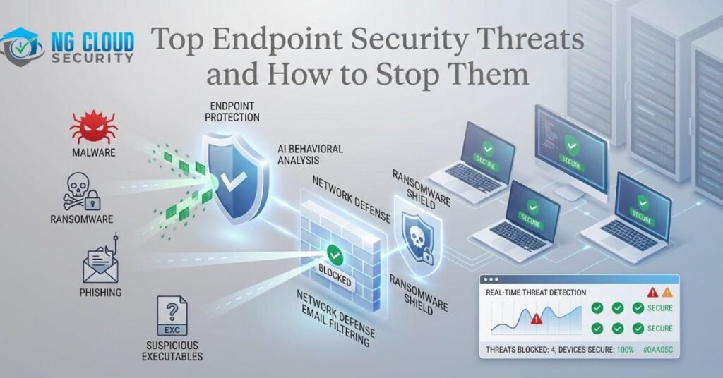 Top Endpoint Security Threats and How to Stop Them - NG Cloud Security