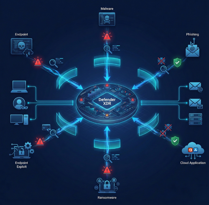 Defender XDR for Proactive Threat Detection and Response