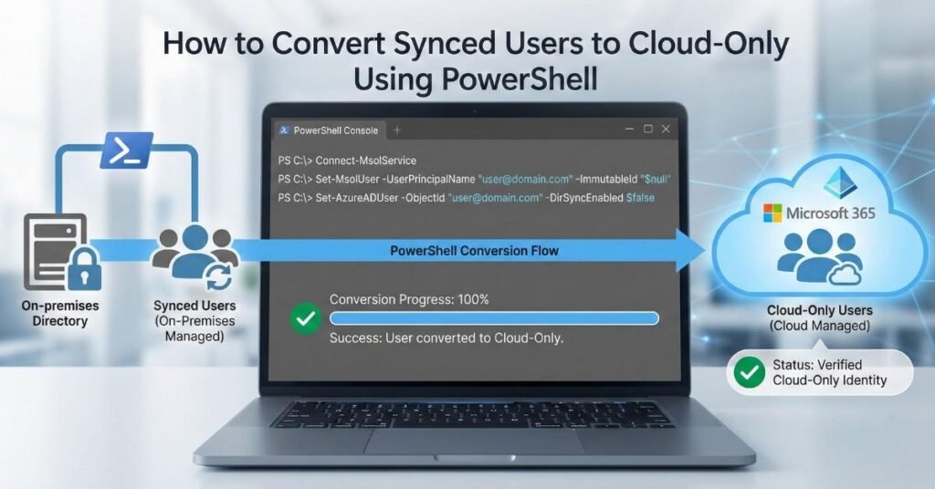How to Convert Synced Users to Cloud-Only Using PowerShell - NG Cloud ...