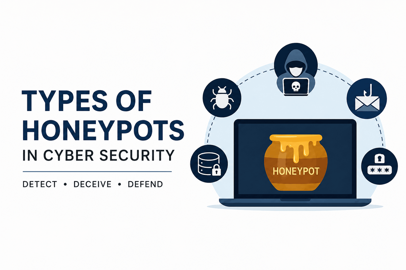 Types of honeypots in cybersecurity