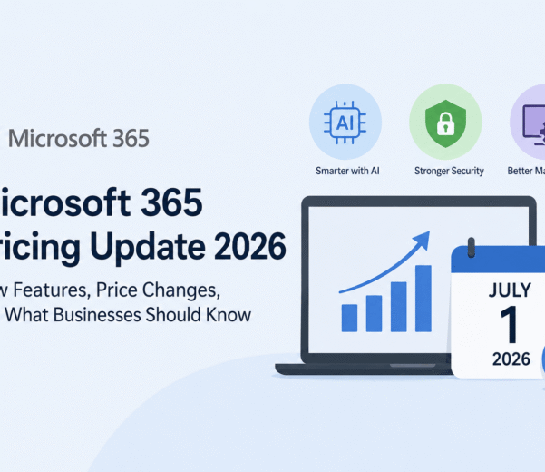 Microsoft 365 pricing update 2026